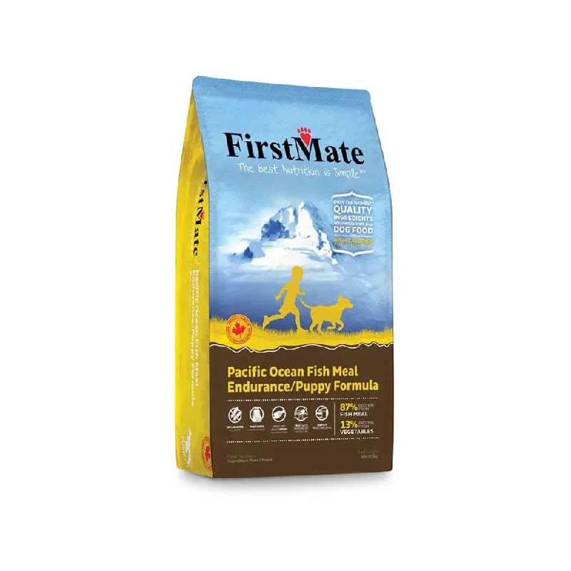 - Pet tear stain cleaning wipesFirstMate Grain Free Limited Ingredient Diet Pacific Ocean Fish Meal Endurance Puppy Formula Dog