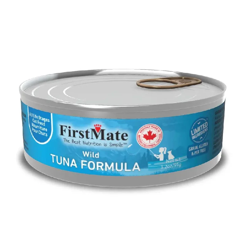 - Automatic induction pet water dispenserFirstMate™ Limited Ingredient Diet Wild Tuna Can Cat Food
