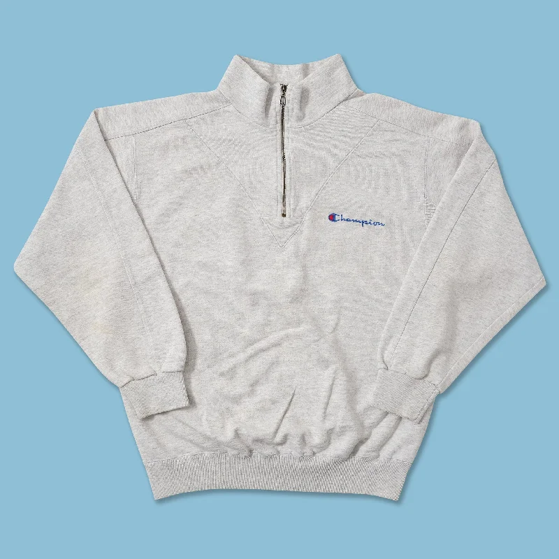 - Foldable and portable cat bagWomen's Vintage Champion Q-Zip Sweater Small