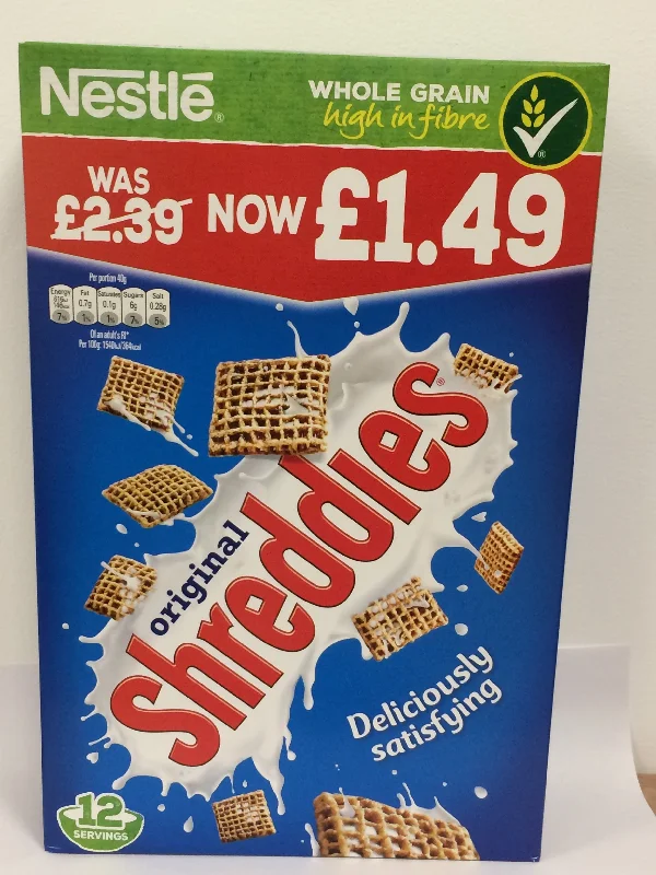 - Teething and chewing toys for puppiesNestle Shreddies 500g