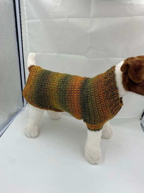 Pet sun protection clothesAutumn Leaves Dog Sweater