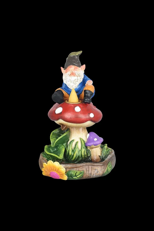 - ​​Pet toys under    yuanGnome On A Mushroom Backflow Incense Burner