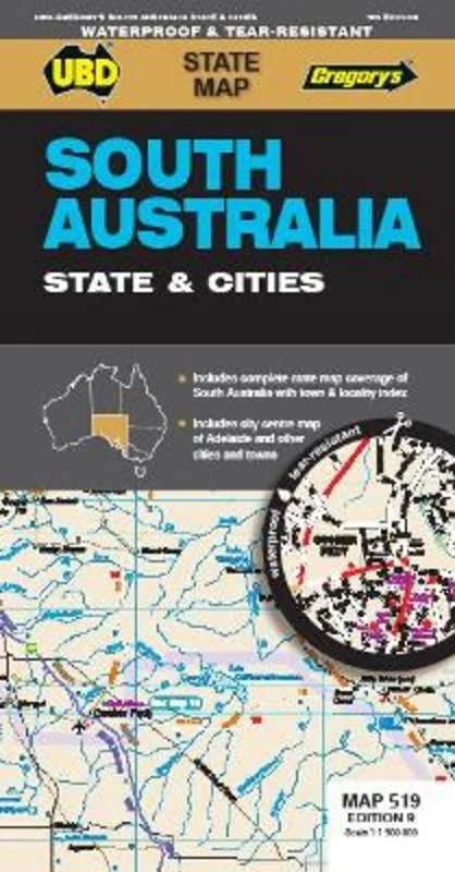 - Summer pet ice matSouth Australia State & Cities Map 519 10th waterproof