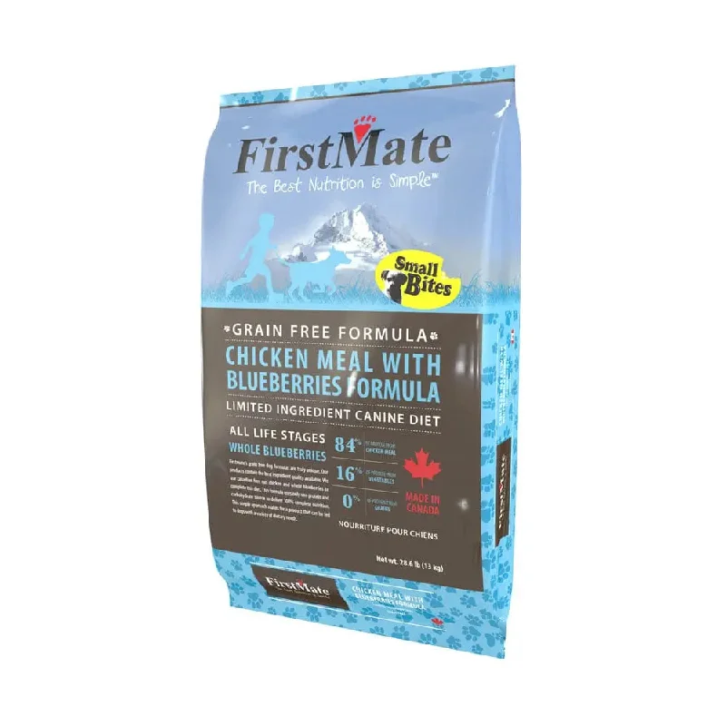 - Pet fence foldable indoorFirstMate? Grain Free Limited Ingredient Diet Chicken Meal with Blueberries Formula Small Bites Dog