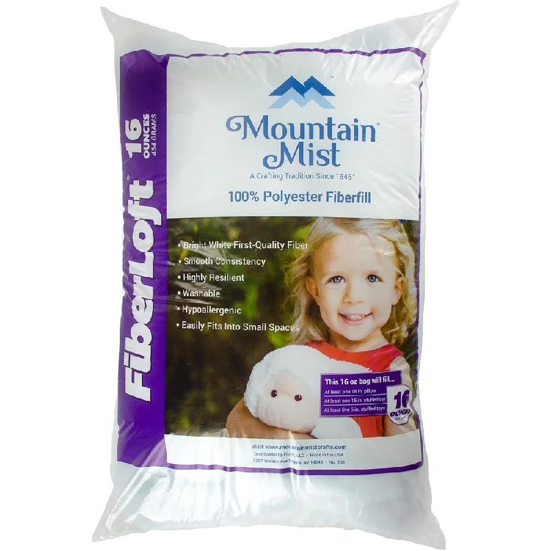 ---Fiberloft Polyester Stuffing 16 oz Bag