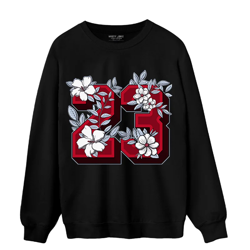 NastyJamz Cherry 11s Sweatshirt Match 23 Floral