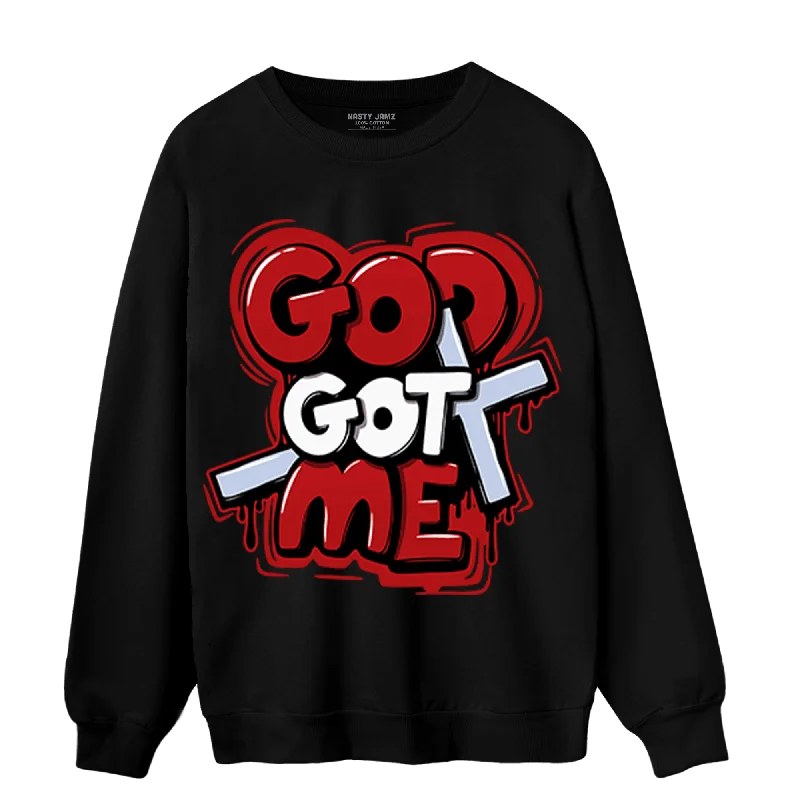 NastyJamz Cherry 11s Sweatshirt Match God Got Me