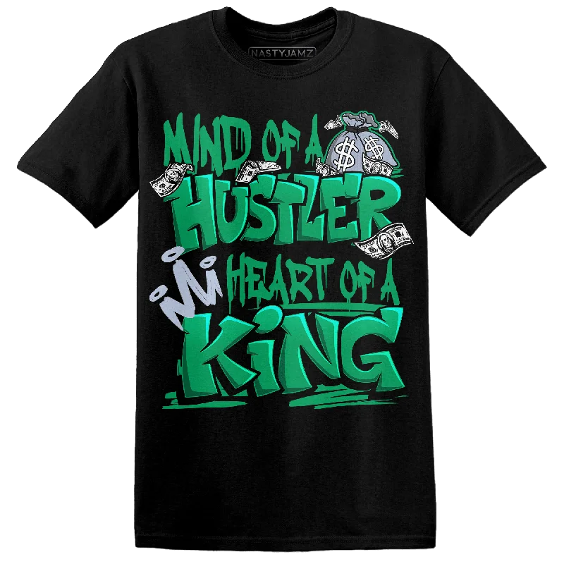 NastyJamz Lucky Green 5s T Shirt Match Hustler Heart King