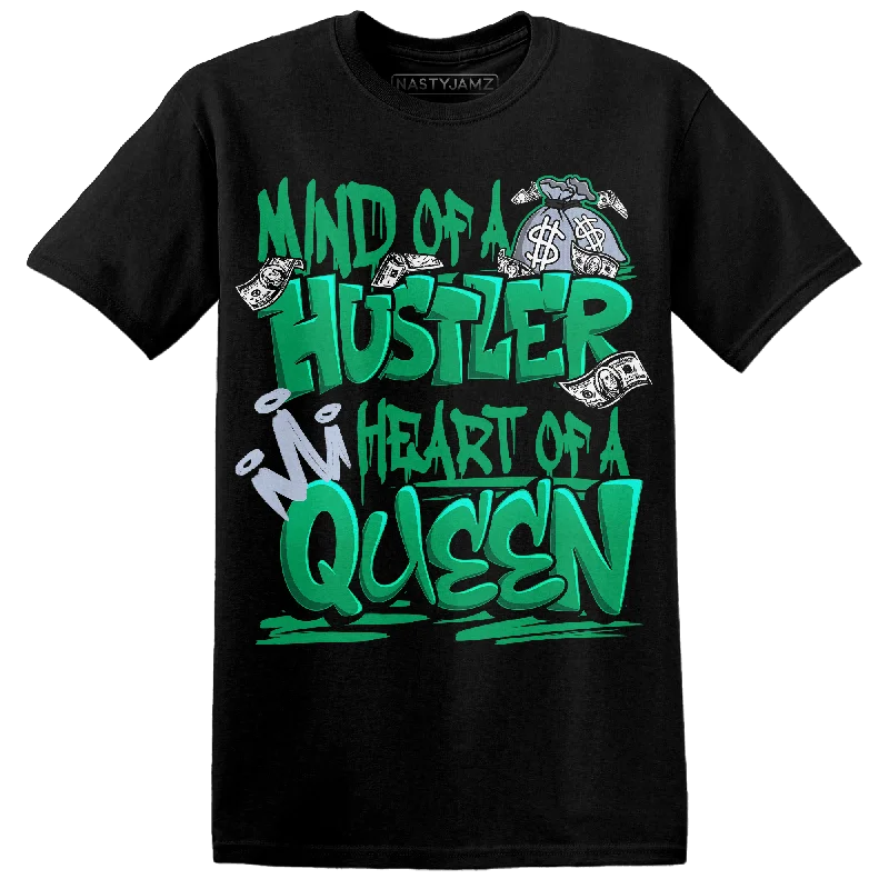 NastyJamz Lucky Green 5s T Shirt Match Hustler Heart Queen