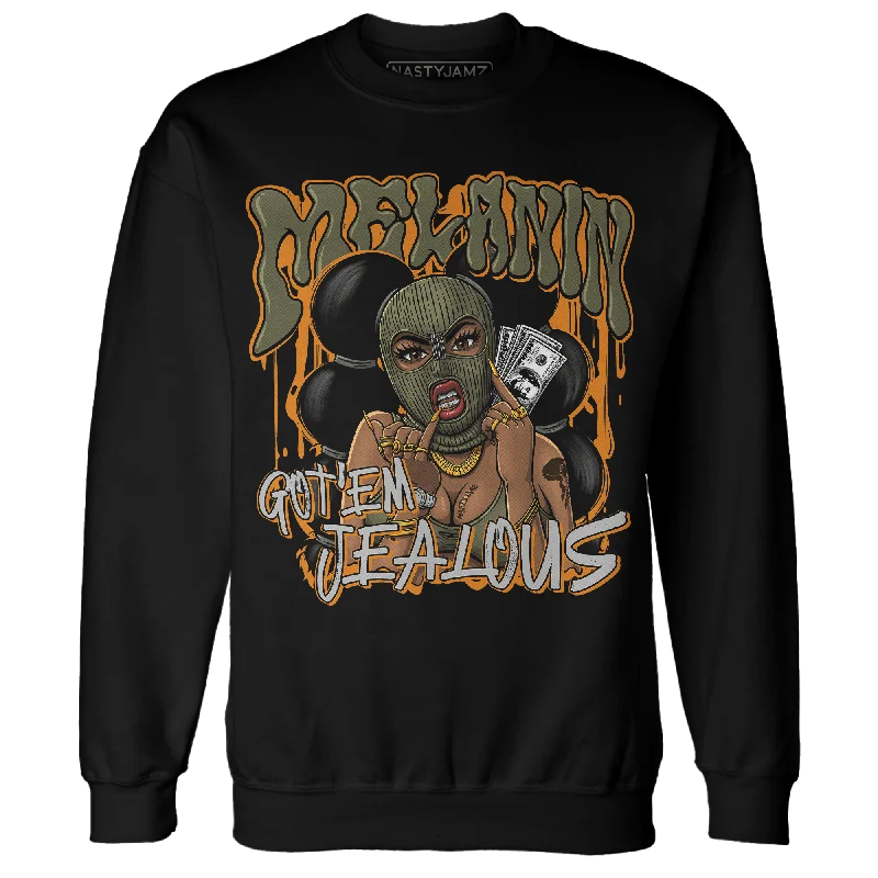 NastyJamz Olive 5s Sweatshirt Match Melanin Got Em Jealous