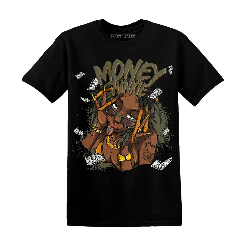 NastyJamz Olive 5s T Shirt Match Money Junkie