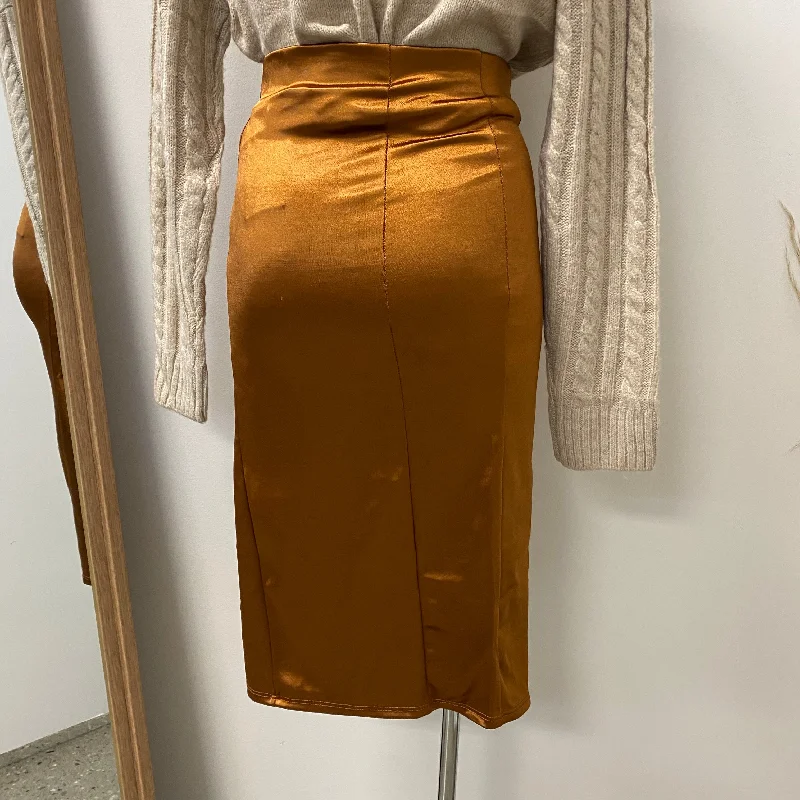 Sabrina Mid Skirt-Camel