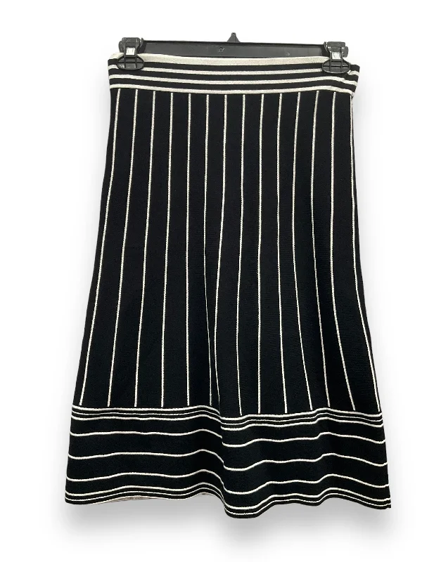 Striped Pattern Skirt Midi Ann Taylor, Size S