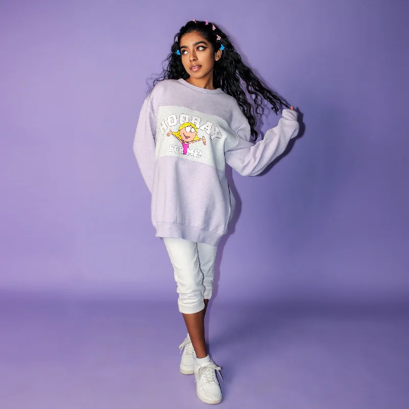 Lizzie McGuire Heathered Crewneck