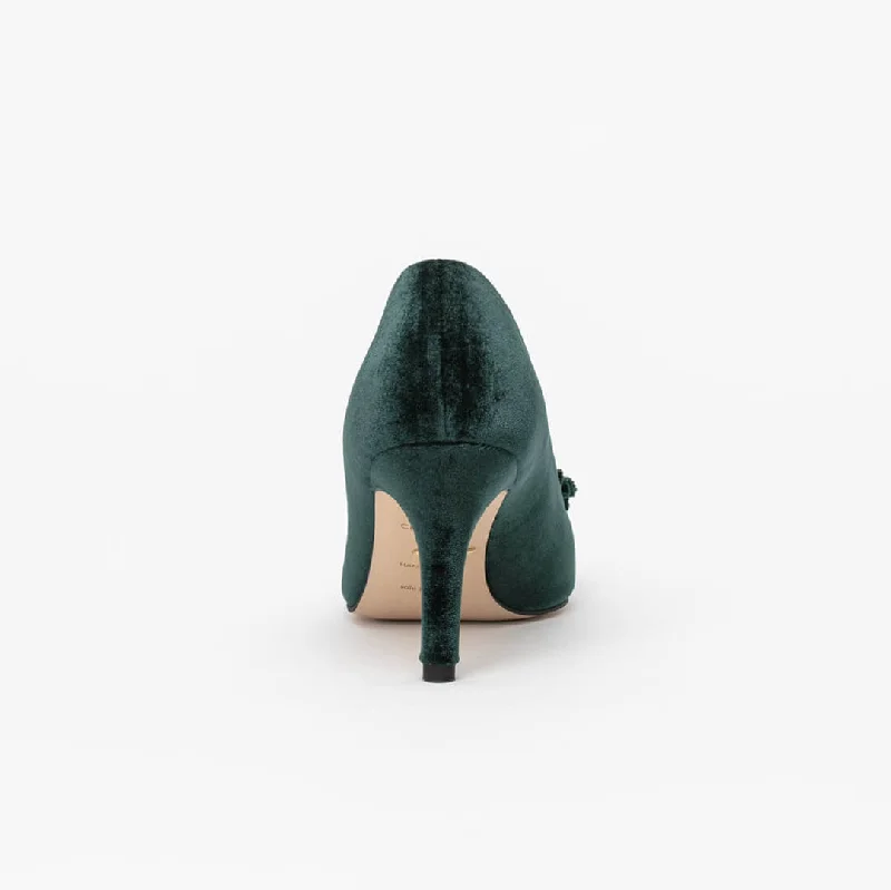 OMYER - velvet pumps