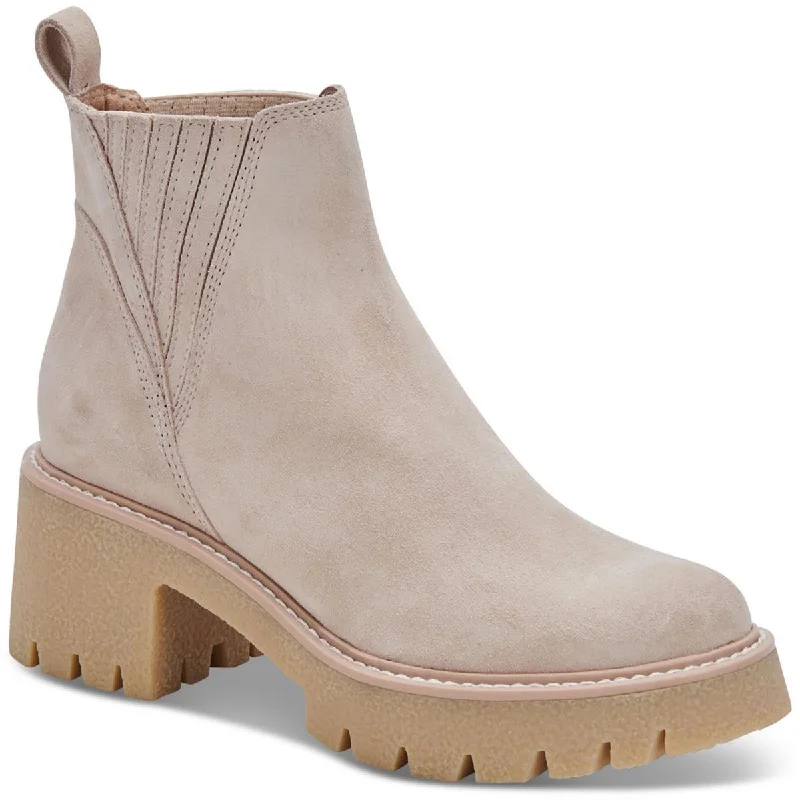 HARTE H20 Womens Almond toe Chelsea Ankle Boots