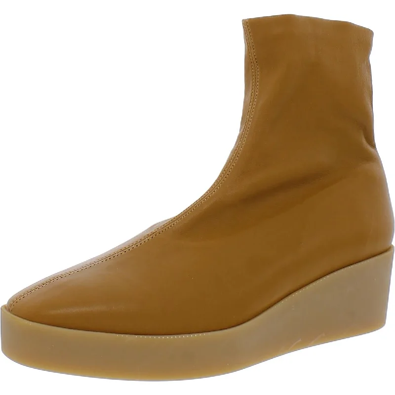 Lexa 8 Womens Leather Platform Ankle Boots