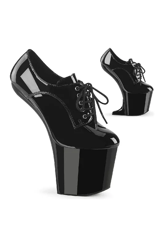 CRAZE-860 Black Patent Pump