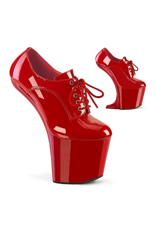 CRAZE-860 Red Patent Pump