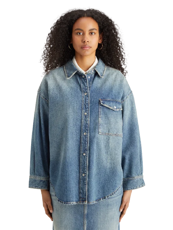 Vintage Wash Denim Shirt | Frisco Nights