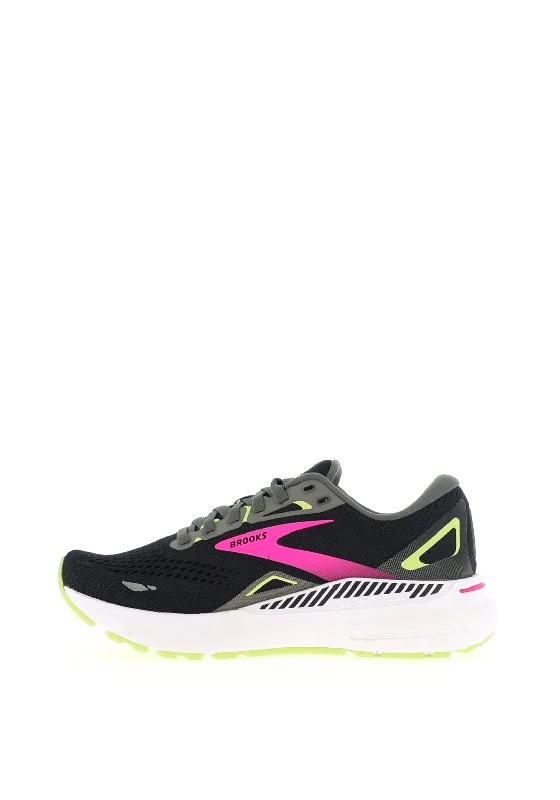 Brooks Ladies Adrenaline GTS 23 Running Shoe, Black