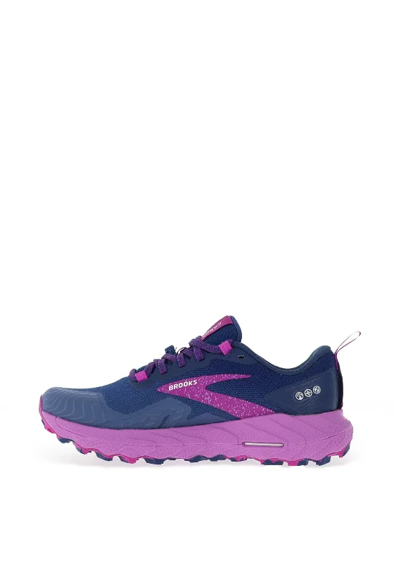 Brooks Ladies Cascadia 17 Running Shoe, Navy