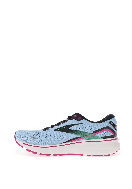 Brooks Ladies Ghost 15 Running Shoe, Blue Bell