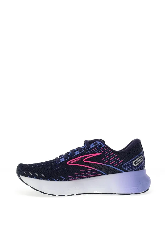 Brooks Womens Glycerin 20 Mesh Trainers, Navy