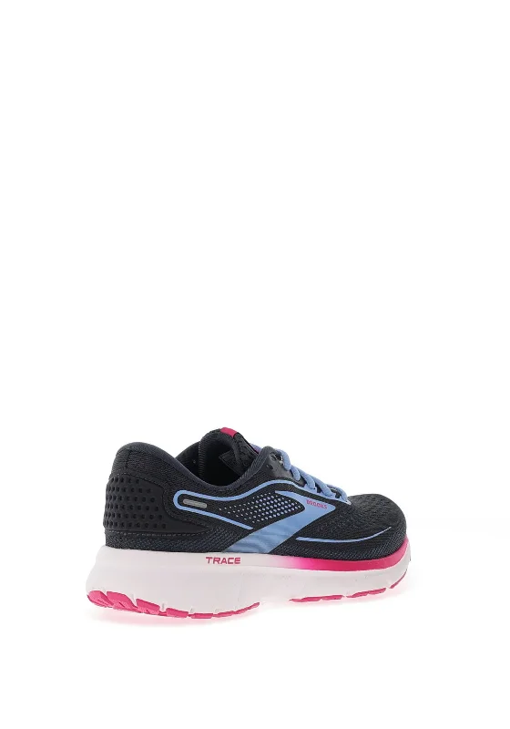 Brooks Ladies Trace 2 Running Shoe, Navy