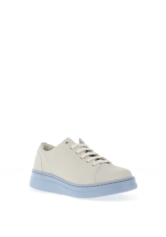 Camper Runner Up Leather Trainers, Light Grey