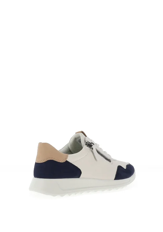 Ecco Womens Flexure Trainer, Night Sky & White