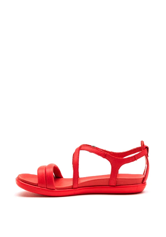 ECCO Simpil Crisscross Strappy Sandal, Red