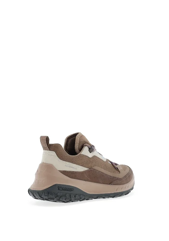 Ecco Womens Michelin Sole Trainers, Taupe