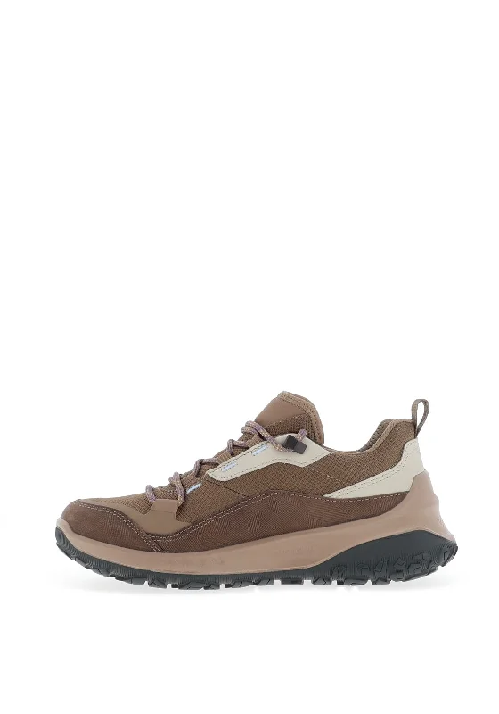 Ecco Womens Michelin Sole Trainers, Taupe