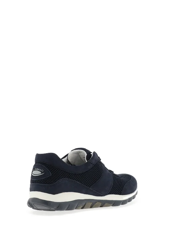 Gabor Rolling Soft Mesh Trainers, Navy