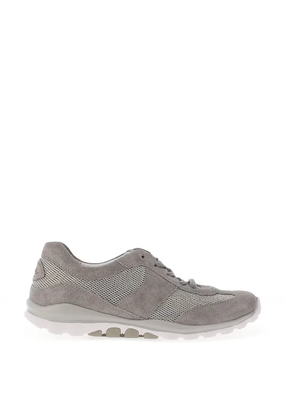 Gabor Rolling Soft Mesh Trainers, Grey