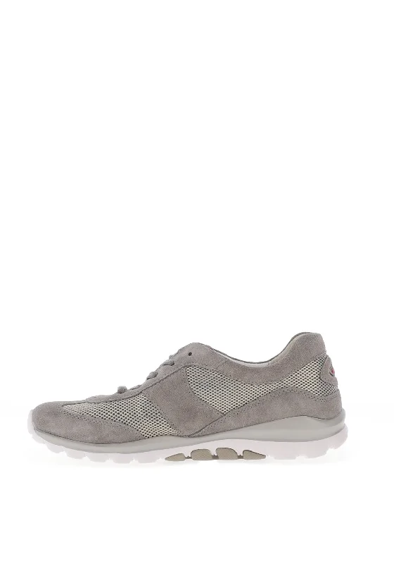 Gabor Rolling Soft Mesh Trainers, Grey