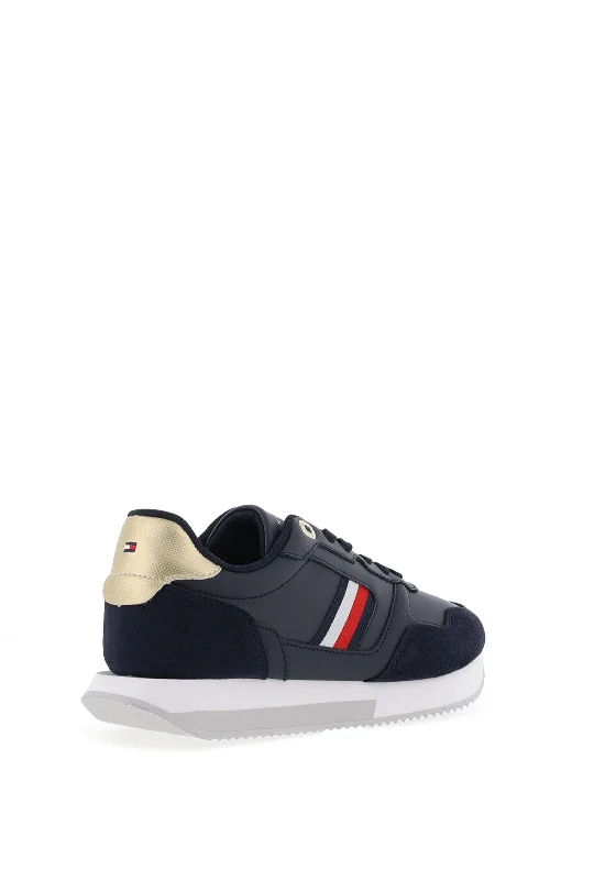 Tommy Hilfiger Global Stripes Lifestyle Trainer, Navy