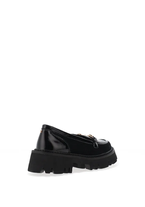 Kate Appleby Basingstoke Platform Mixed Loafers, Schwarz