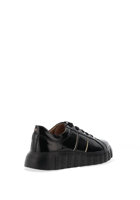 Kate Appleby Cardoss Platform Trainers, Schwarz