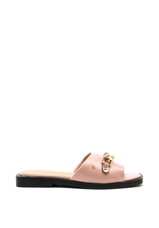 Kate Appleby Horsham Chain Slip on Sandals, Pink