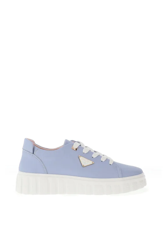 Kate Appleby Kilmaurs Patent Trainers, Soft Lilac