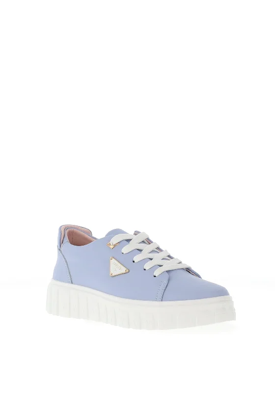 Kate Appleby Kilmaurs Patent Trainers, Soft Lilac