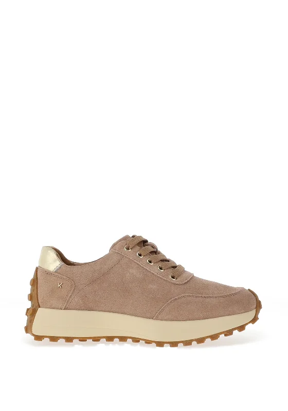 Kate Appleby Neilston Faux Suede Trainers, Wicker