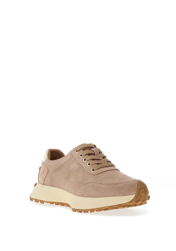 Kate Appleby Neilston Faux Suede Trainers, Wicker