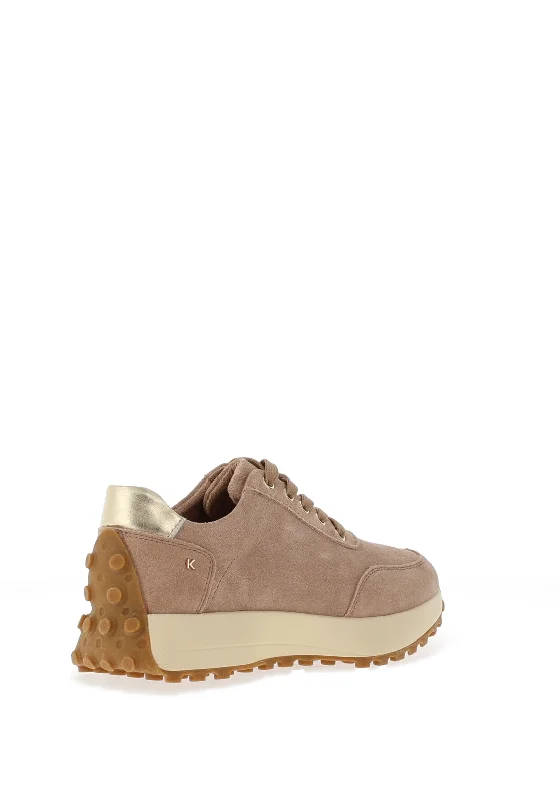 Kate Appleby Neilston Faux Suede Trainers, Wicker