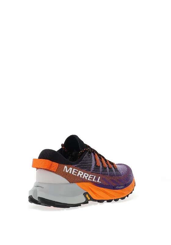 Merrel Womens Agility Peak 4, Purple & Orange