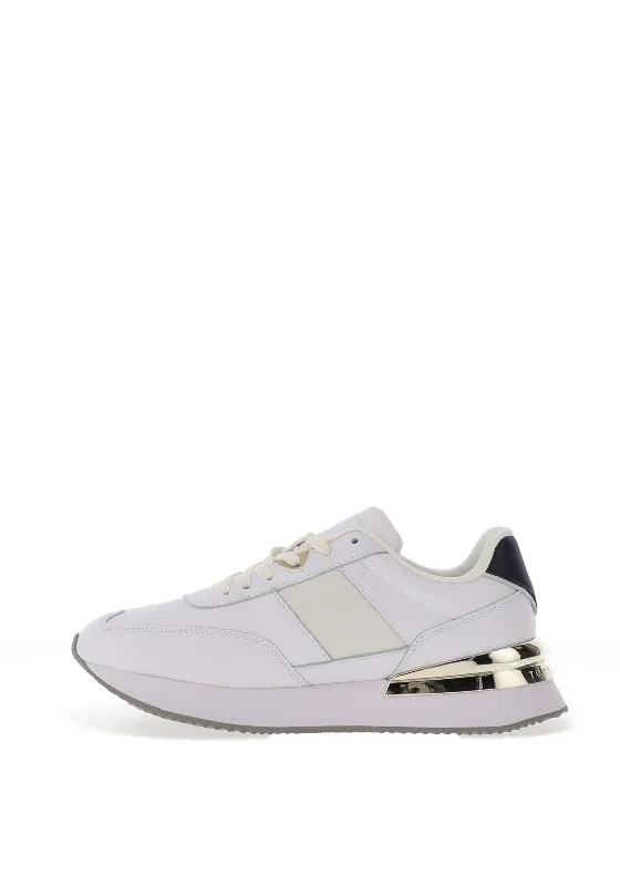 Tommy Hilfiger Womens Elevated Feminine Trainers, White