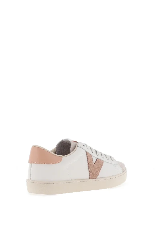 Victoria Womens Berlin Leather Trainers, Cuarzo