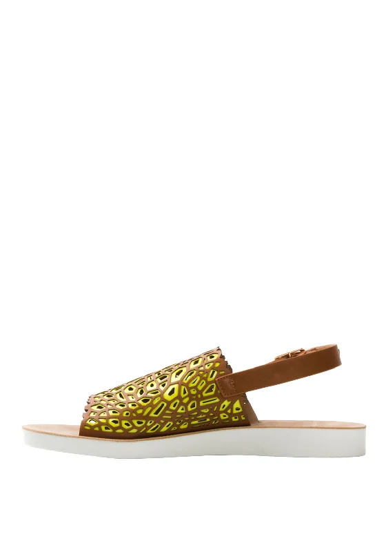 Zanni & Co. Tyros Sandals, Yellow